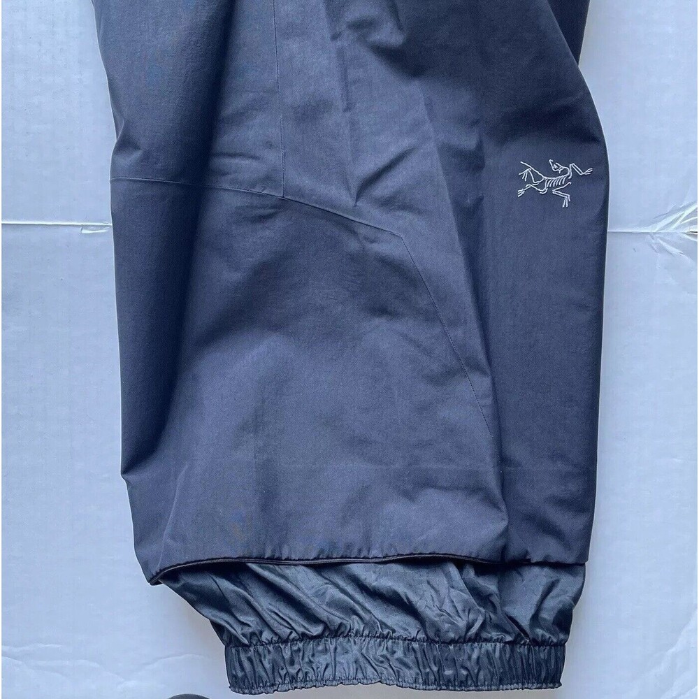 Arc'teryx Mens Sz 2XL GoreTex Pants Snow Ski Pants Black Lightweight Nylon Shell - Picture 7 of 16